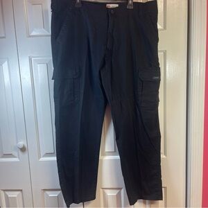 42x30 Mens Wrangler Flex for Comfort‎ Pant Relaxed Fit Black Cargo NWT M15